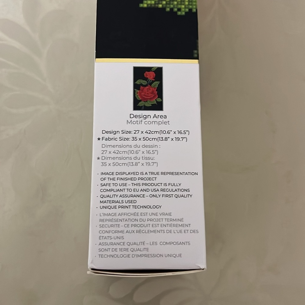 Diamond Painting Kit-Craft-Red Rose Corsage - Picture 6 of 6